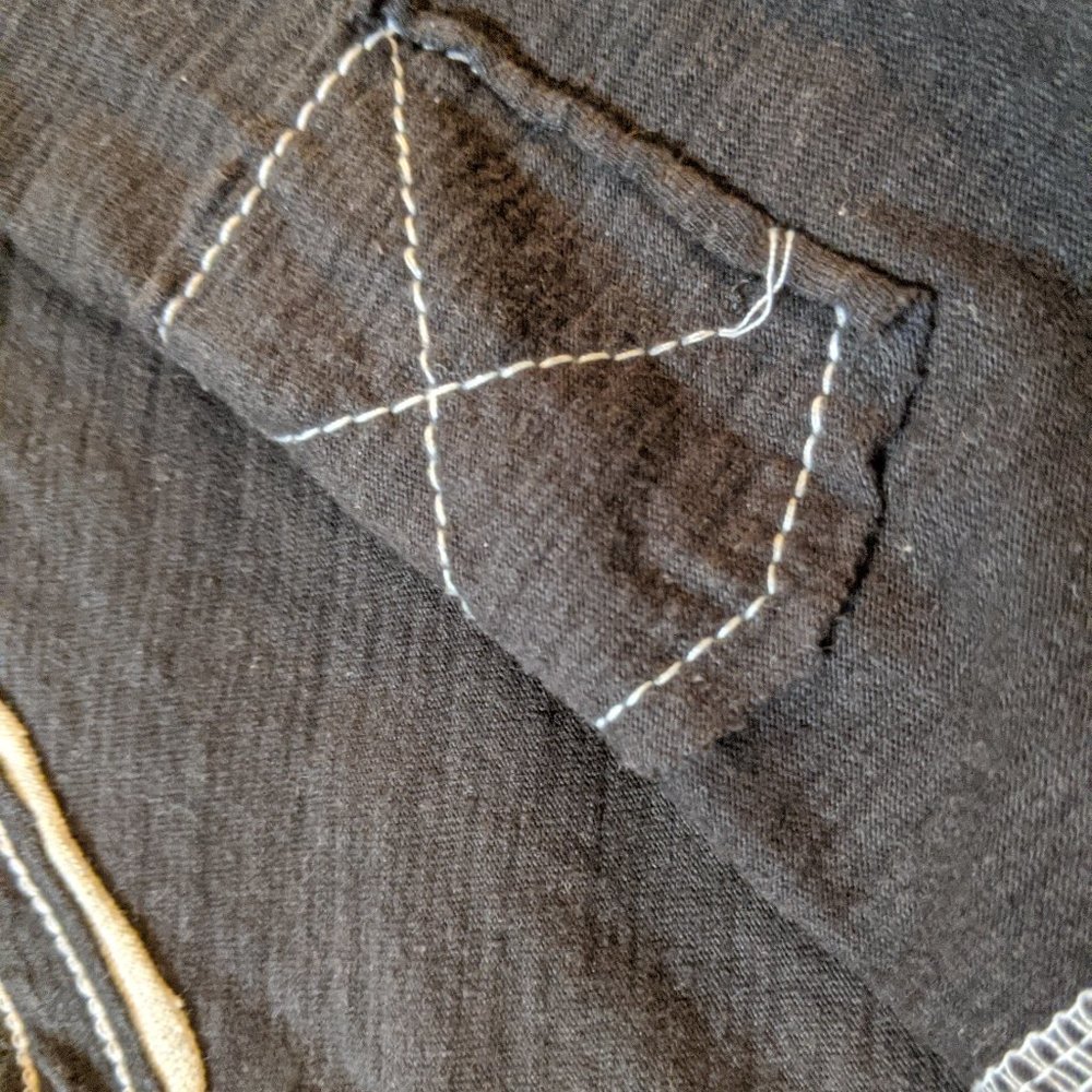 Denim & Rivets Rough Cut Rugged Textured Shirt - Picture 7 of 9